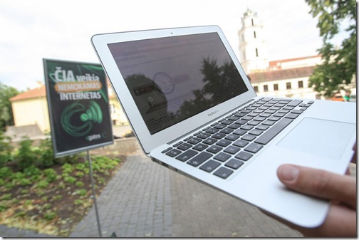  Бесплатным WiFi в Вильнюсе сейчас уже не удивить